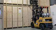 Storage facility offered by WM Removals & Storage for furniture removals